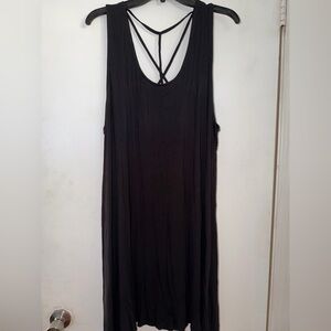 Maurice’s Black Sleeveless sun dress with Strappy Back